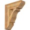 Ekena Millwork Balboa Slat Rough Sawn Bracket, Western Red Cedar, 6"W x 20"D x 24"H BKT06X20X24BOA06RWR - alternate 1